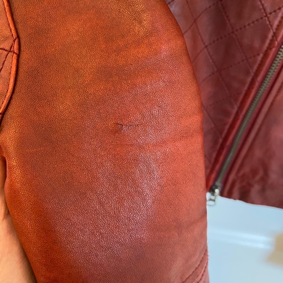 DAZZLE Genuine Lamb Leather Jacket - Picture 9 of 9